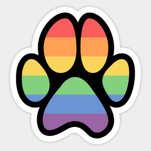 Funny Anthro Furry Fandom Fursuit Con Gift Sticker